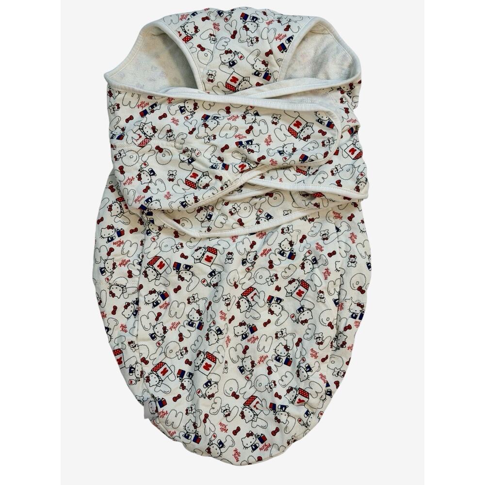 Sanrio Cream Hooded Sleep Sack with Red and Black Print
